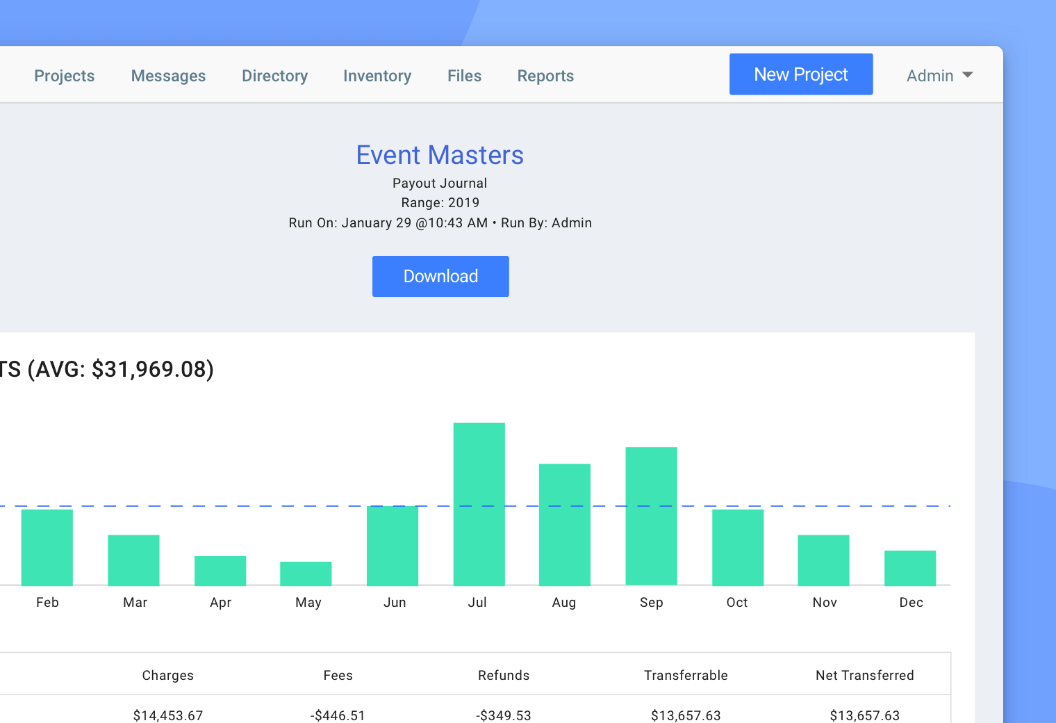 goodshuffle-pro-report-payout-journal-760x520@2x Digital payout report in Goodshuffle Pro, rental management software
