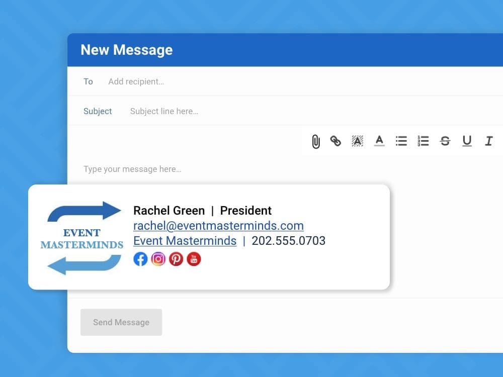 GSP-Message Center - Email Signature